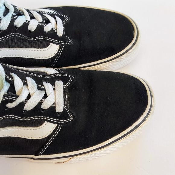 Vans Off The Wall 721454 Sk8 Hi Suede High Top Black Shoes Men's US 8 - Picture 10 of 12